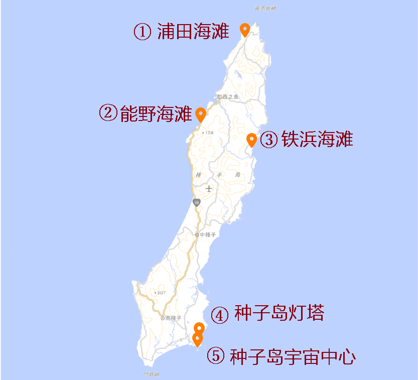 种子岛地图